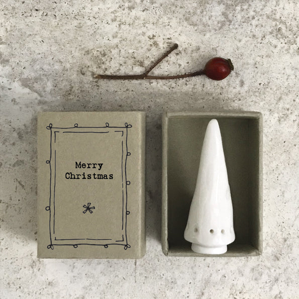 Matchbox christmas tree