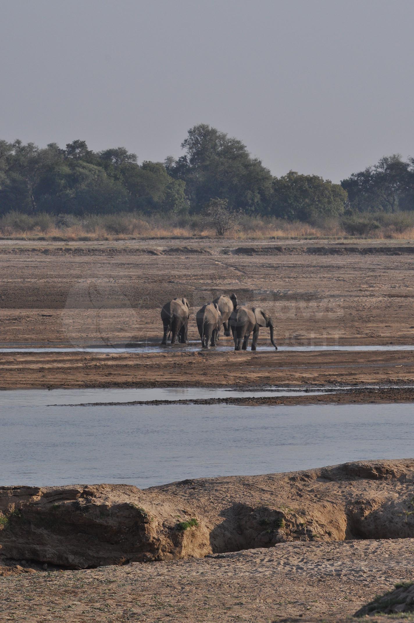 After the river crossing